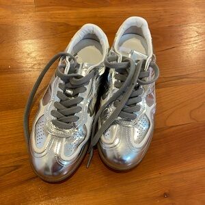 Alohas Tb.490 Rife Leather Sneakers Silver